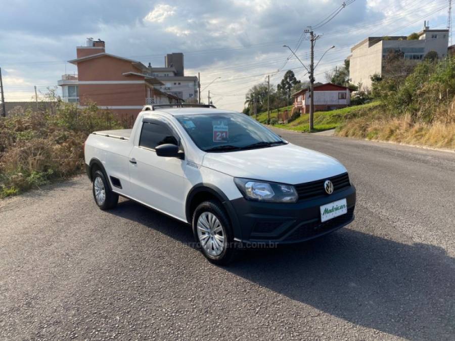 VOLKSWAGEN - SAVEIRO - 2020/2021 - Branca - R$ 62.500,00