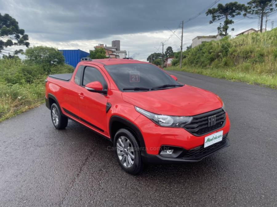 FIAT - STRADA - 2020/2021 - Vermelha - R$ 78.500,00