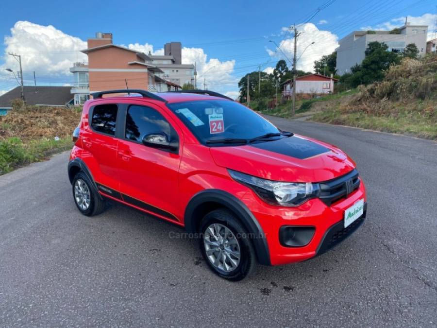 FIAT - MOBI - 2023/2024 - Vermelha - R$ 72.000,00